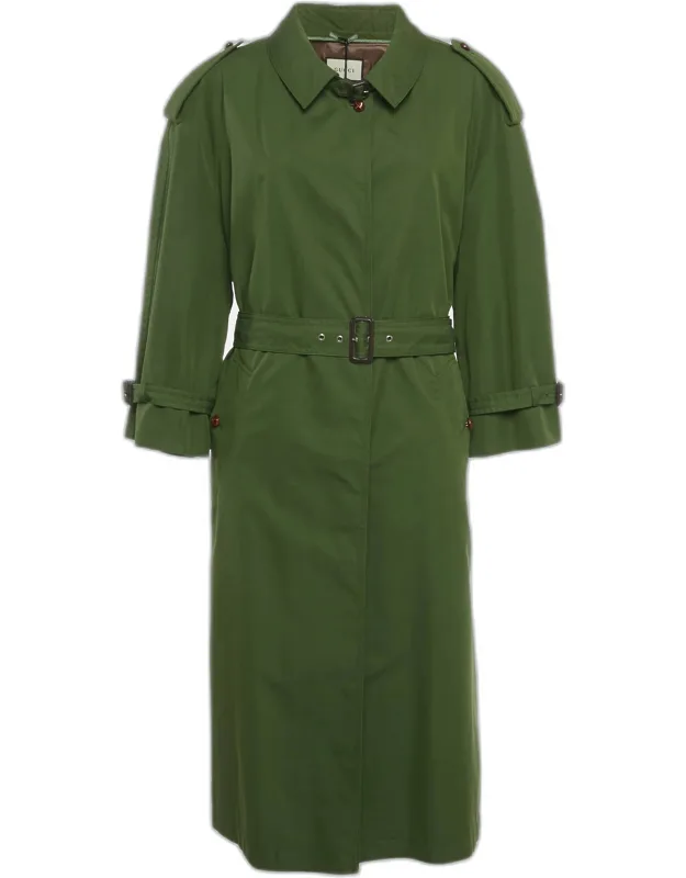 Gabardine Trench Coat
