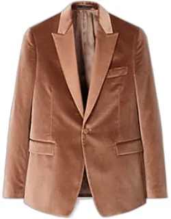 The Soho - Tailored-fit Velvet Evening Blazer