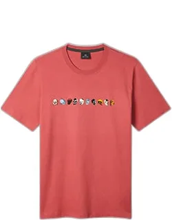 Mini Skulls Print T-shirt