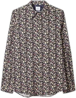 Good Fortune Floral Tailored-fit Shirt