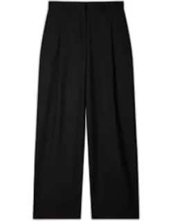 A Suit To Travel In - Pleated Wide Leg Trousers