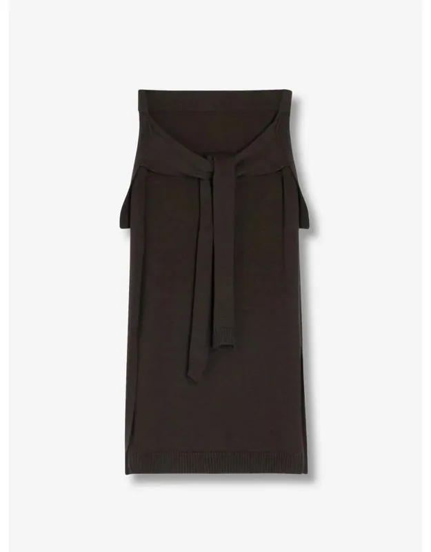 Midi Wool Skirt