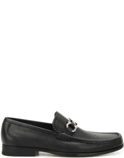 Salvatore Ferragamo Flat Shoes With Almond Toe And Gancini Hardware