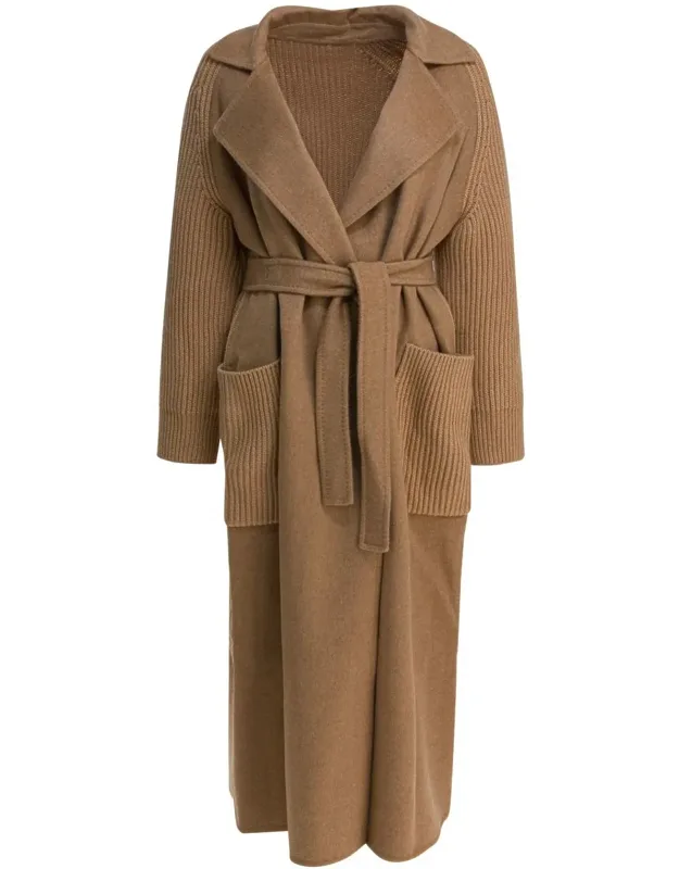 Camel Long Coat