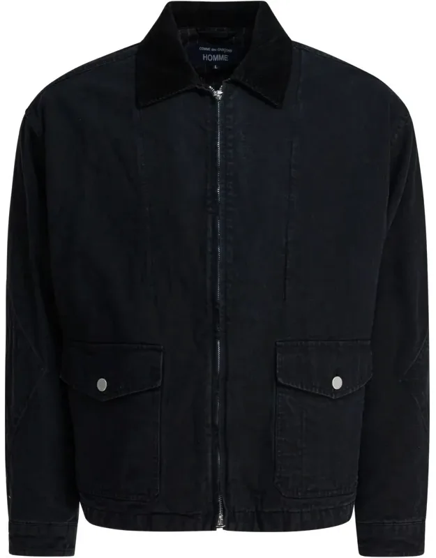 Denim Jacket With Zipper