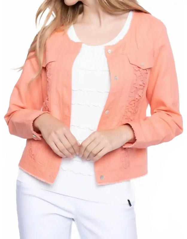 Lace Trim Jacket