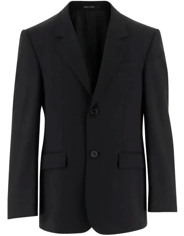 _balenciaga Jacket With Button Fastening And Notched Lapels_
