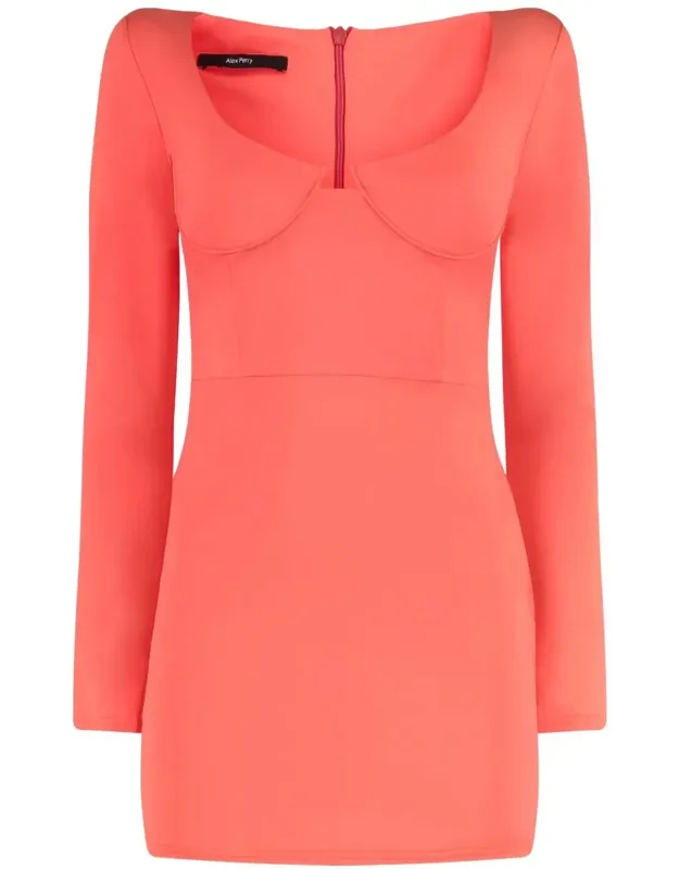 Mini Dress In Technical Fabric
