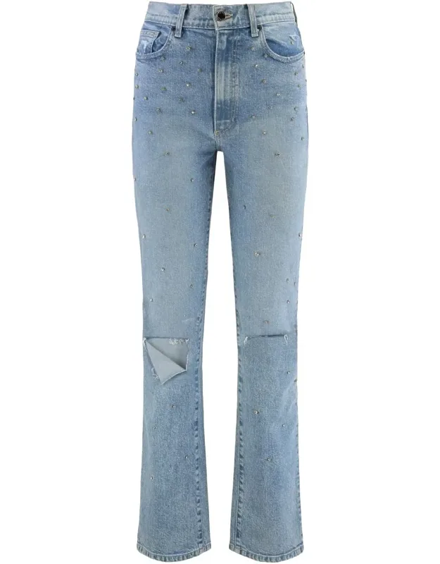 Straight-leg Jeans