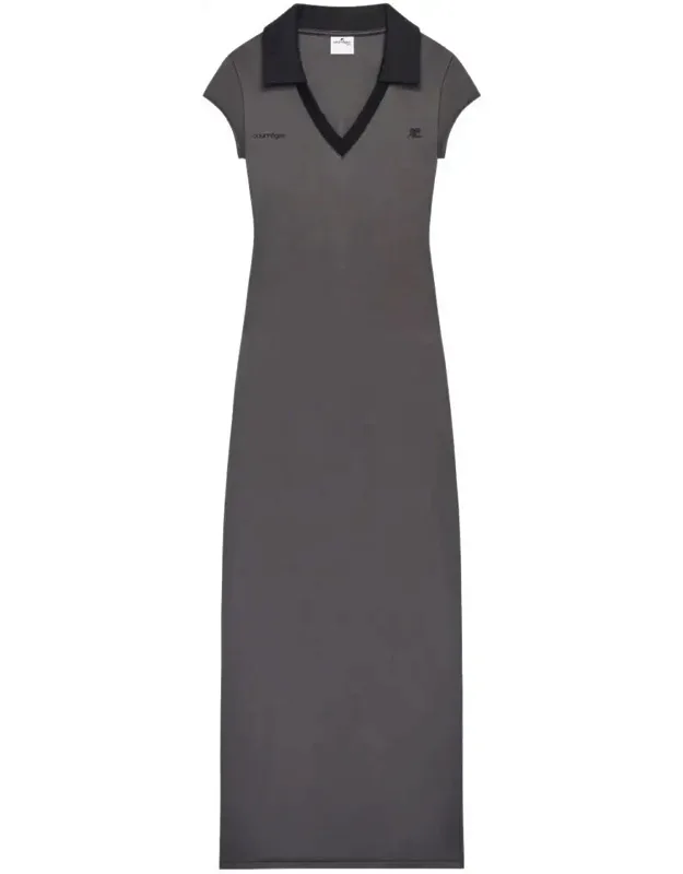 Sports Polo Long Dress