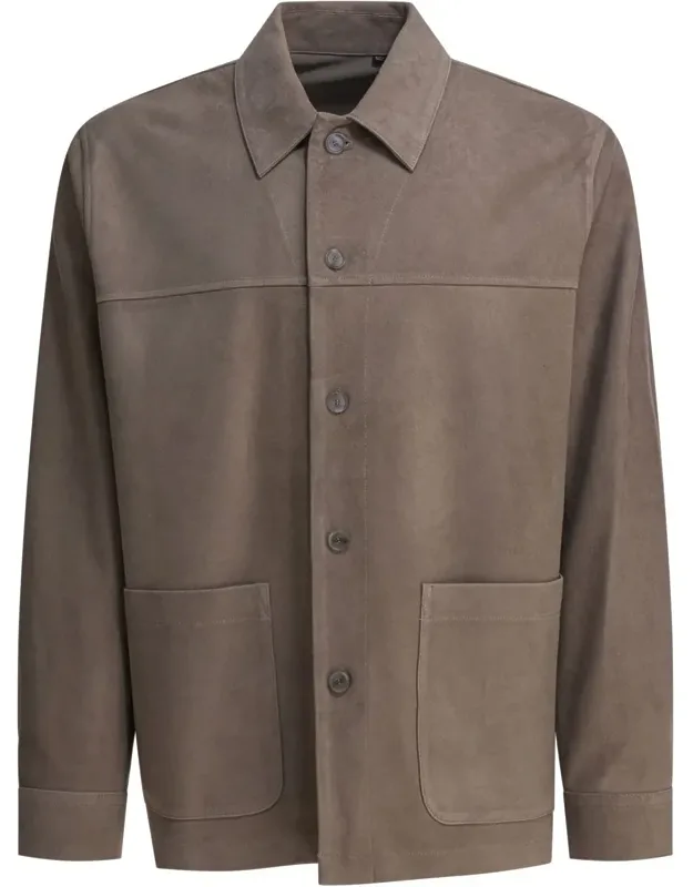 Suede Leather Jacket