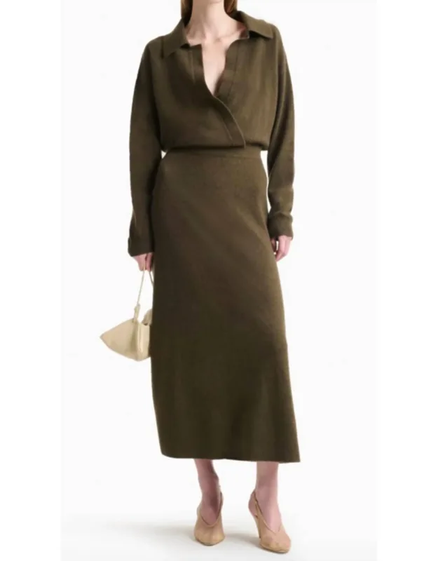 Twisted Vine Melange Dress