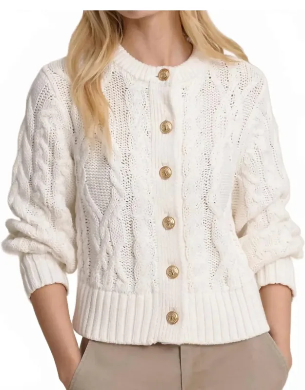 Cable Knit Cardigan