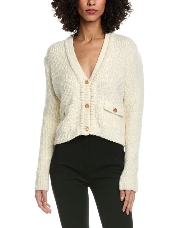 Cropped Wool-blend Cardigan
