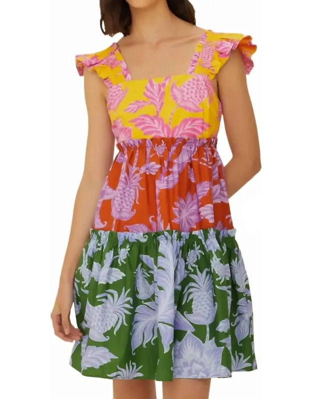 Square Neck Mini Dress