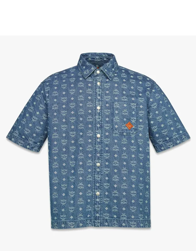 Denim Jacquard Shirt