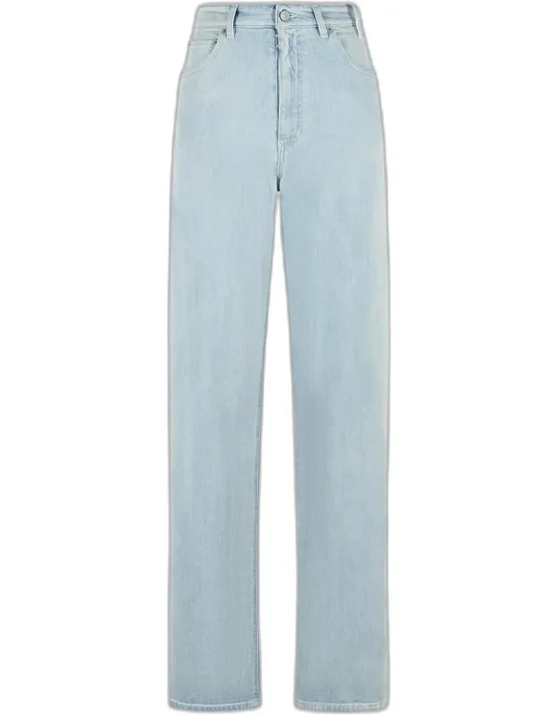 Light Blue Cotton Jeans