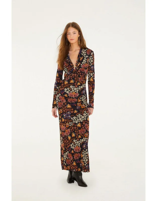 Lili Long Sleeve Maxi Dress