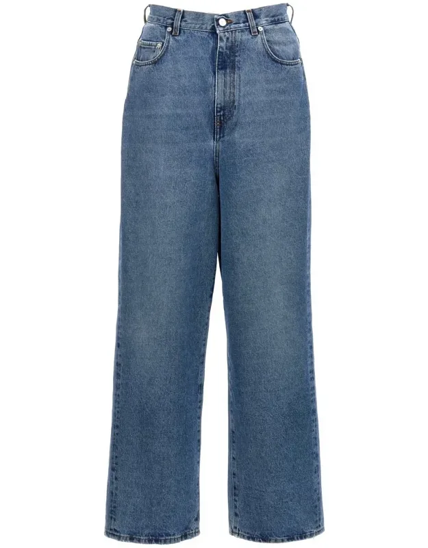 Séfr 'disco Cut' Jeans With Zip And Button Closure, Five Pockets