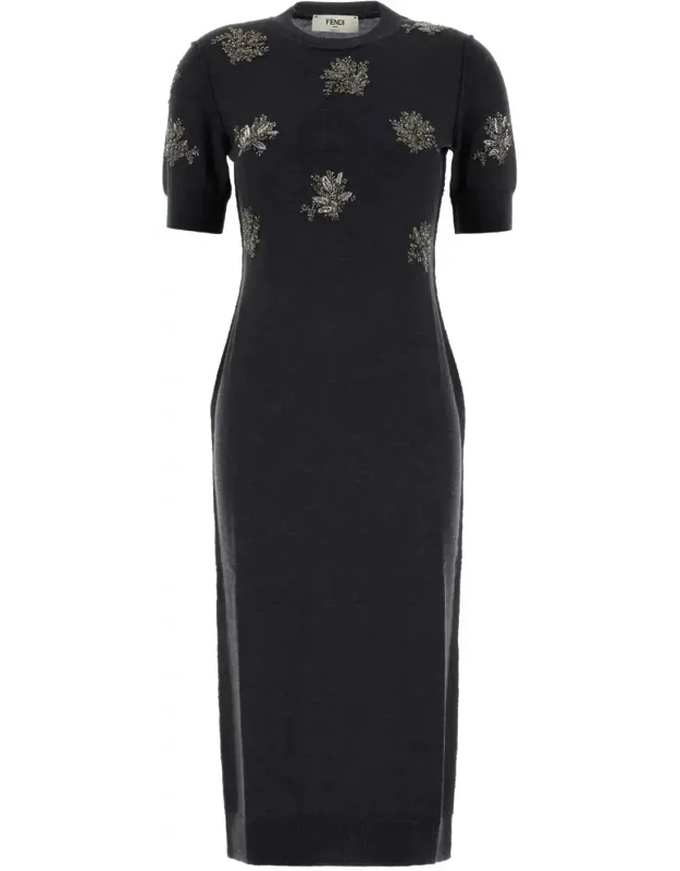 Stretch Wool Dress
