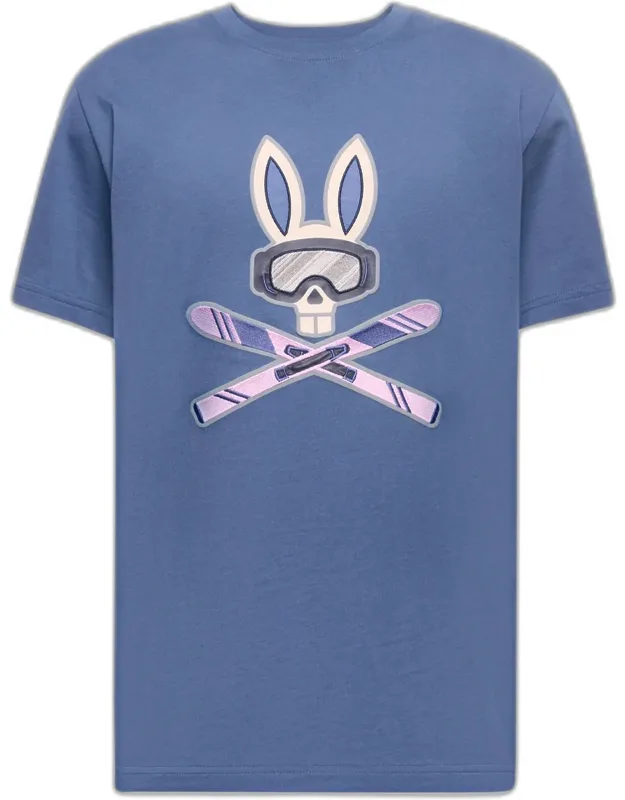 Big And Tall Indigo Bunny Graphic Tee
