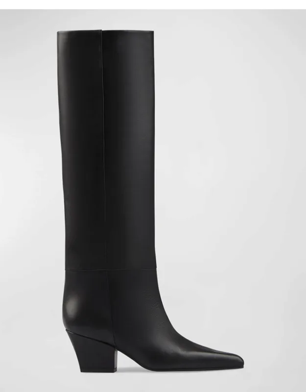 Knee-high Leather Boots
