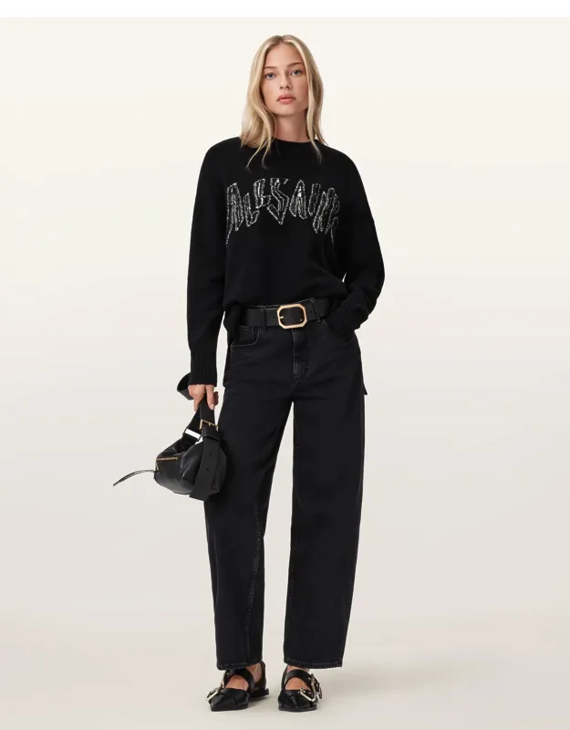 Zinc Jacquard Graphic Sweater