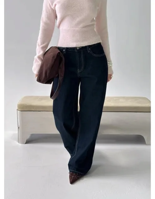 Serenitia Mid Rise Relaxed Jeans