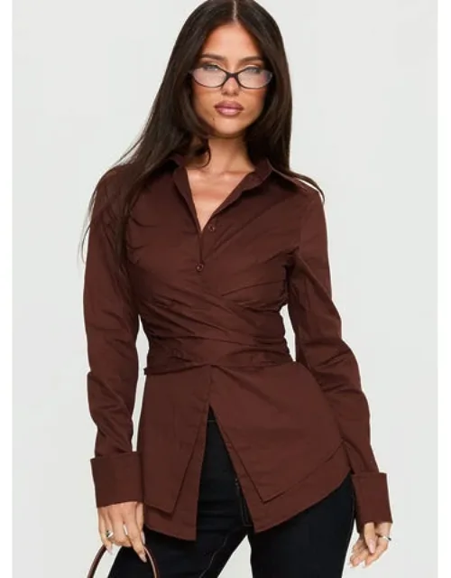 Shapeshifter Twist Long Sleeve Shirt