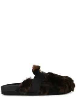 Leather Blend Slippers