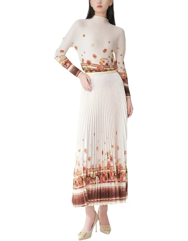 2pc Blouse & Skirt Set