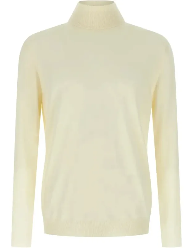 Zanone 'dv' Sweater - Lightweight Flexwool With High Neck