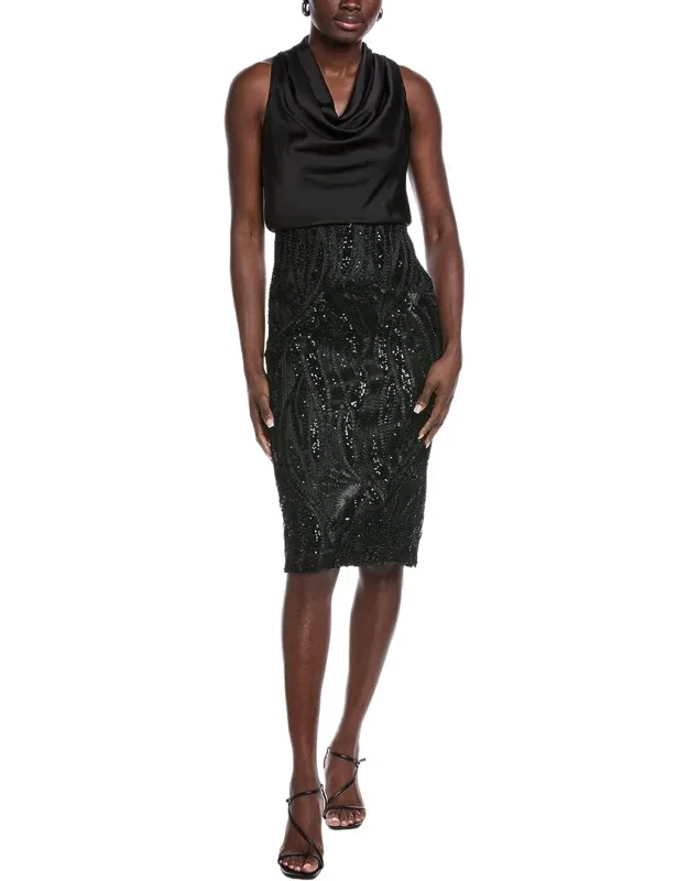 Solid Mid Dress