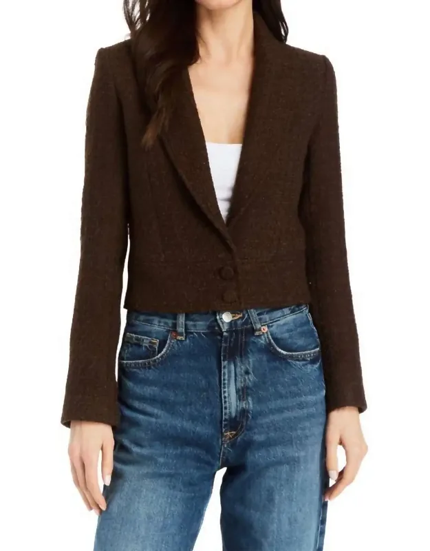 Twisted Tweed Blazer