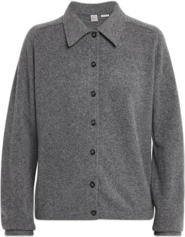Raglan-sleeve Cashmere Cardigan