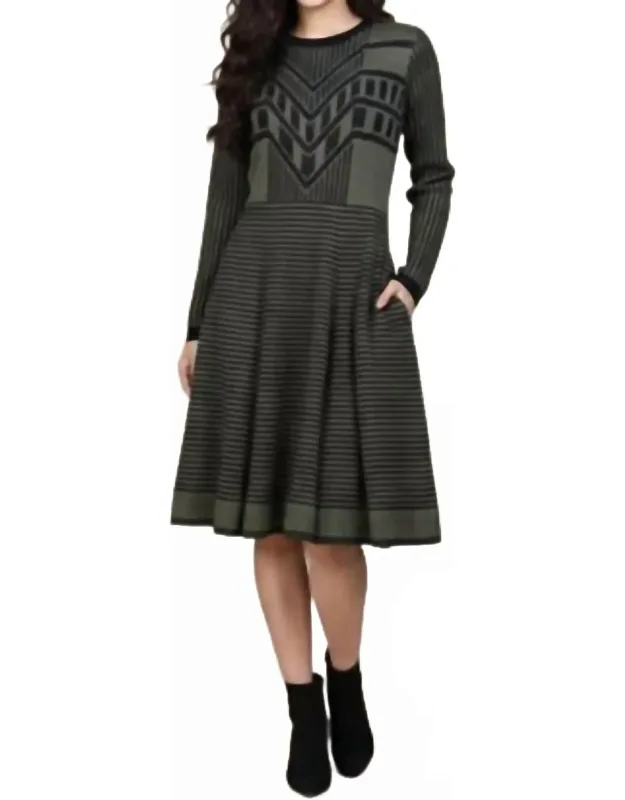 Textured Knit Dress