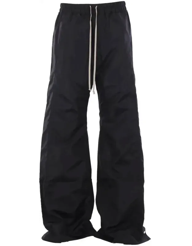 Trousers With Elasticated Waistband And Multiple Pockets