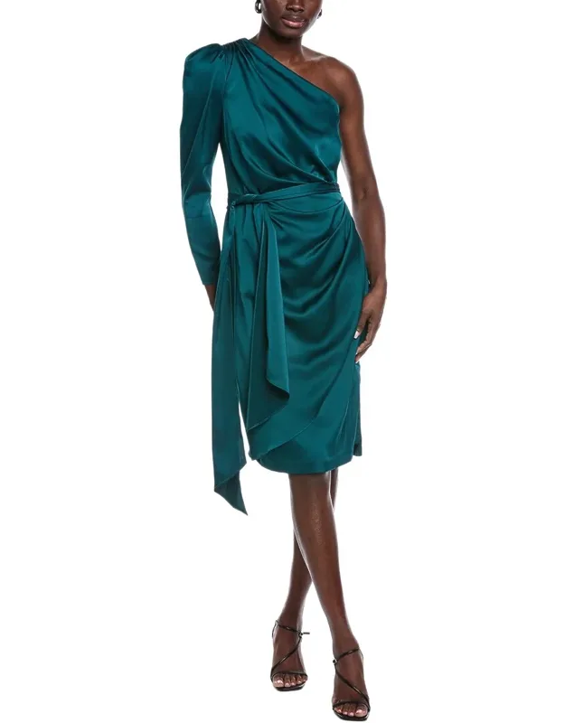 Solid Mid Dress