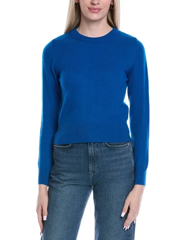Fitted Wool & Cashmere-blend Sweater