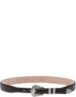 Palladium Leather Belt
