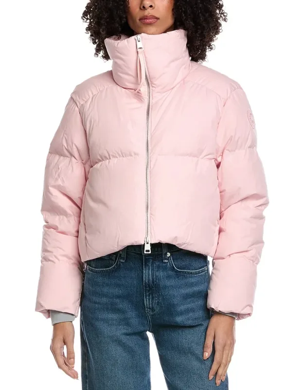Cropped Puffer Coat