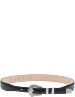 Palladium Leather Belt