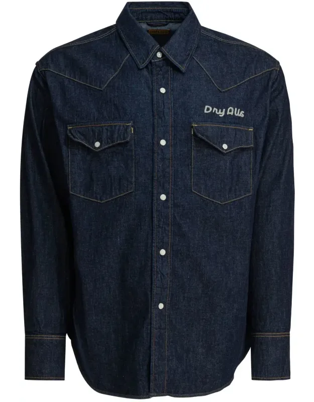 Denim "western" Shirt