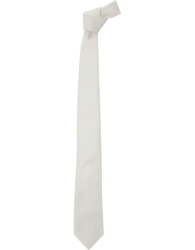 Tie With All-over Tonal Logo In Silk