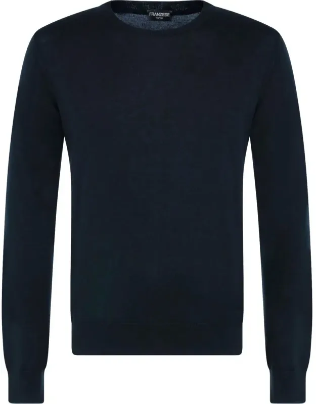Franzese Collection Ribbed Crew Neck Sweater