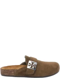 Mellow Mule, Round Toe, Suede Upper
