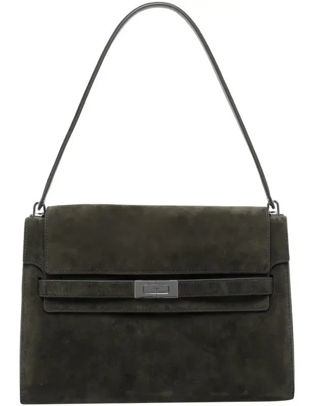 Bag With Inner Zipped Pocket And External Pocket With Interlocking Closure