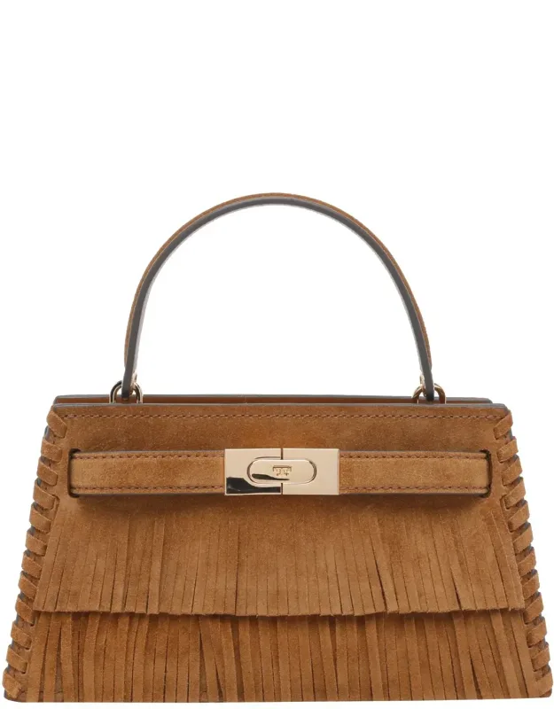 Fringe Small Lee Radziwill Handbag With Adaptable And Removable Strap