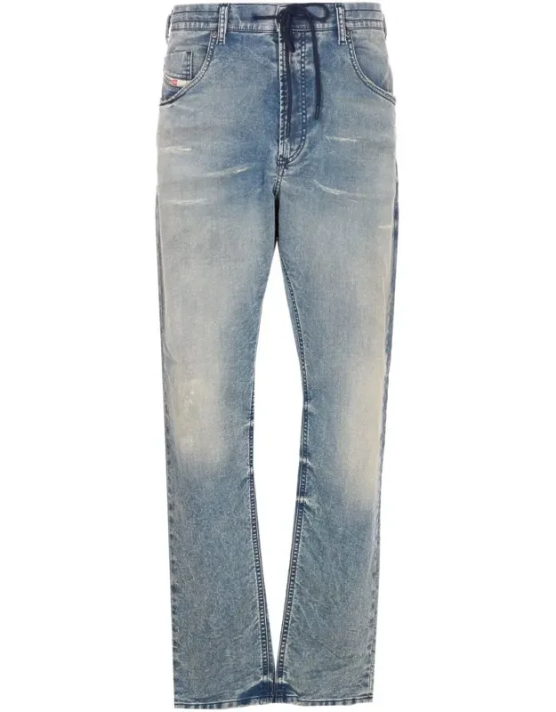 Jeans 5 Pockets Button And Zip Clsoure