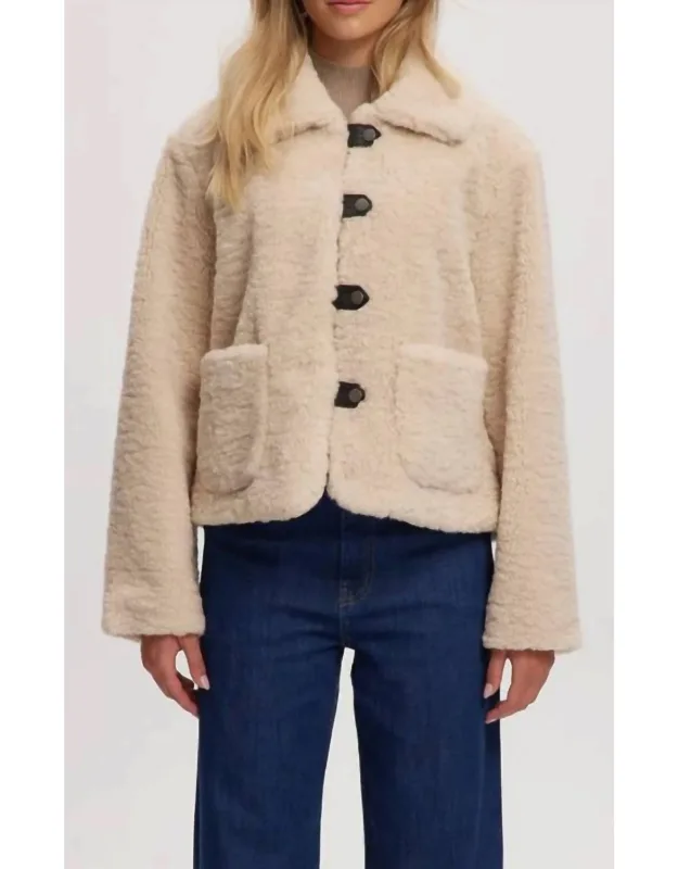 Faux Shearling Jacket